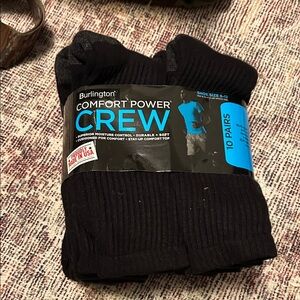 Black Athletic Socks for Men